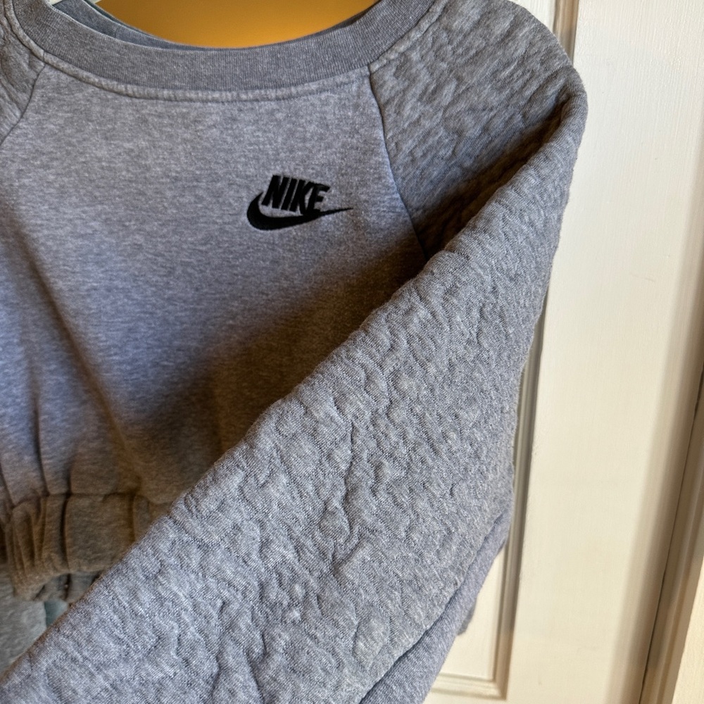 Custom Made Nike Cropped Sweatshirt - Picture 2 of 3